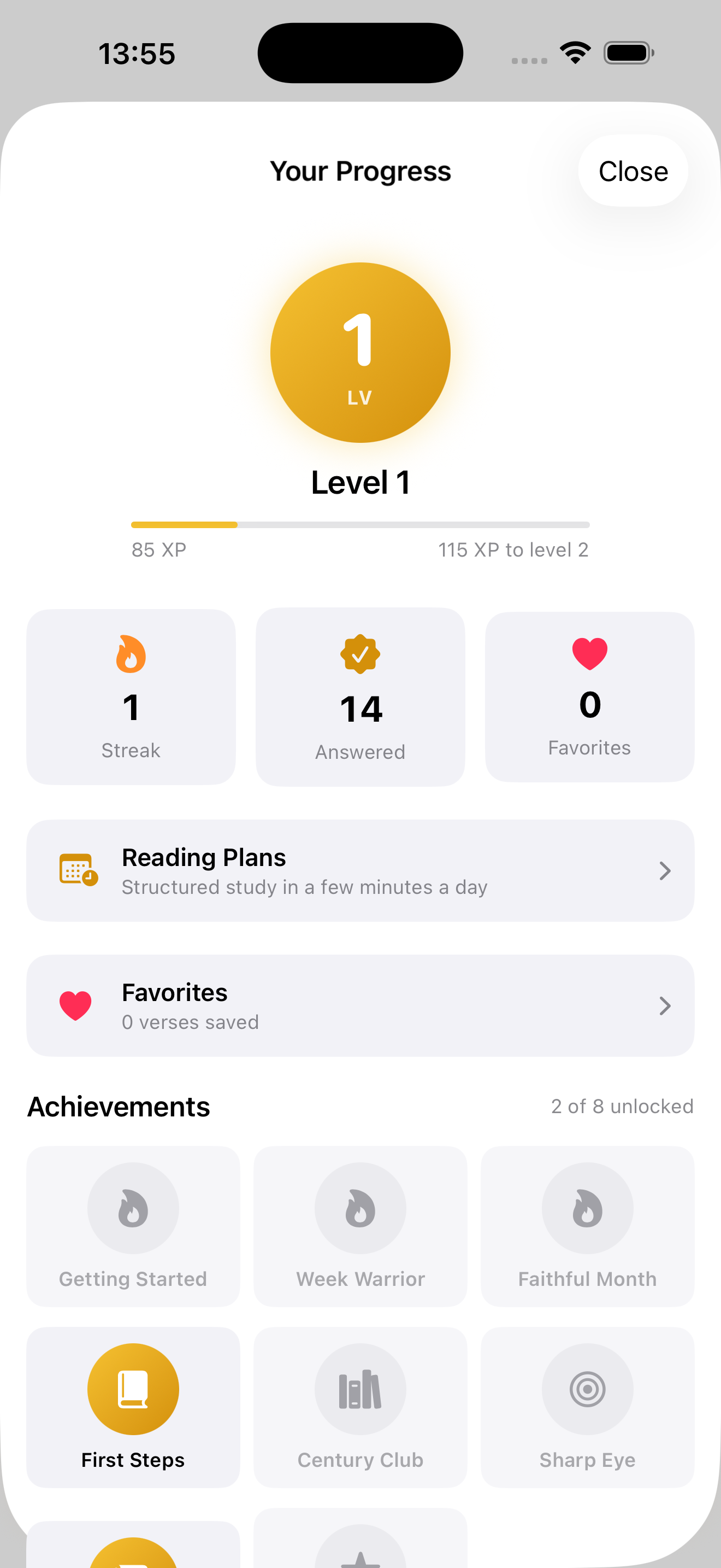 iBibleVerse Reading Plan
