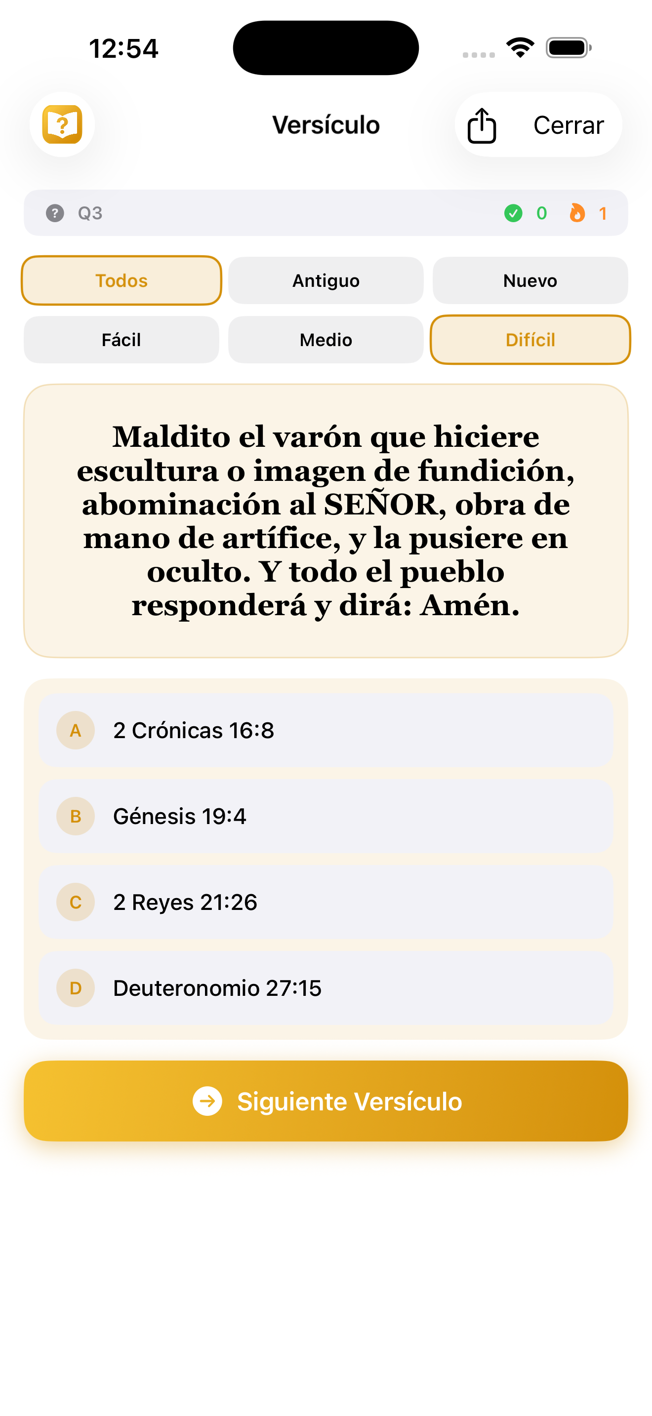 Quiz de iBibleVerse
