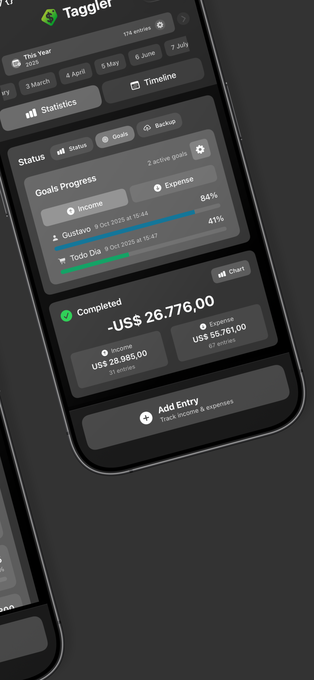 Smart Budget Overview - Settings